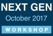 NEXT GEN Workshop Dates Announced for October 2017